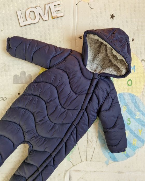 Зимовий комбінезон Fred&Flo хлопчик 9-12 м куртка парка