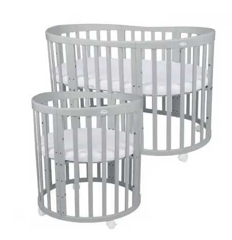 Waldin - łóżeczko owalne 7w1