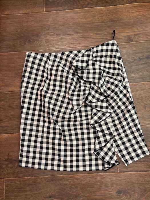 Спідниця H&M у клітку розмір XS-S