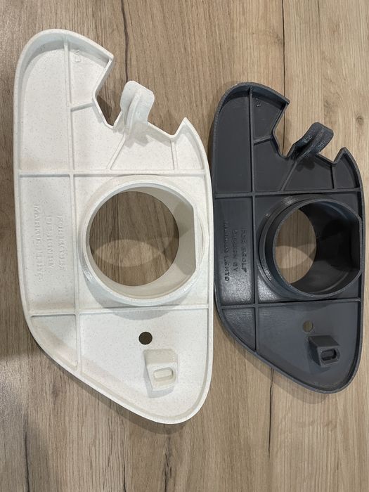 Захист зарядки лючка e-golf. Від снігу і дощу