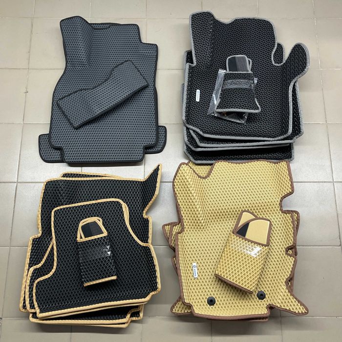3D коврики ева, eva коврик на Вольво, Ева коври з бортами, у багажник