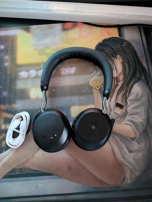 Jabra Evolve2 75 Ms stereo usb-A Black