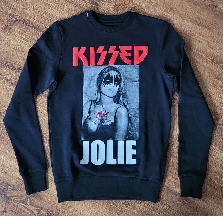 Bluza męska bawełniana czarna z nadrukiem My Brand S