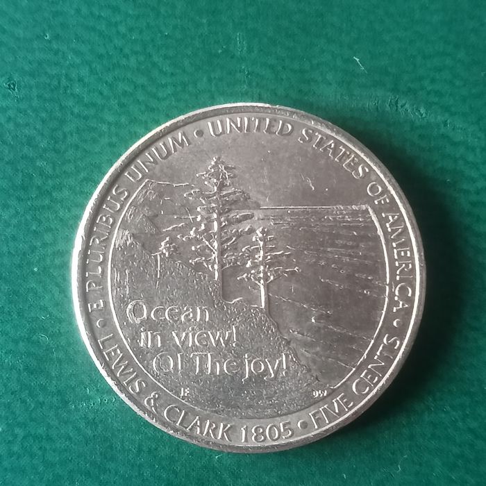 moeda  5 centimos 2005 USA