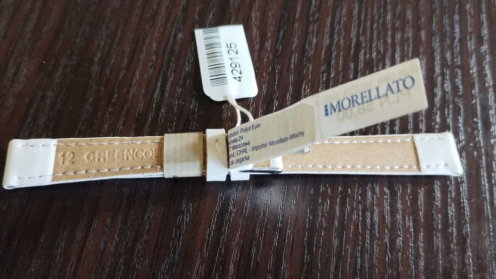Pasek do zegarka damski Morellato; 12mm