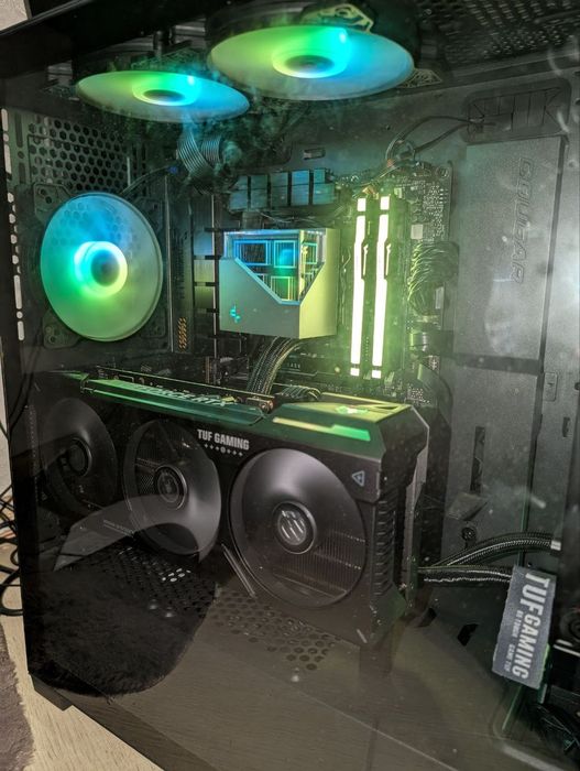 Игровой ПК Ryzen 5 7500F / RTX 4070 + сетап