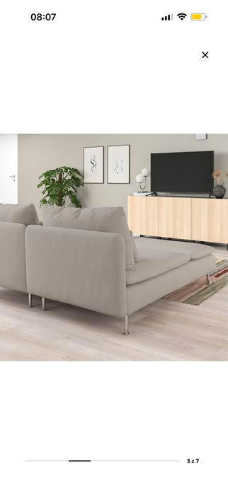Sofa/naroznik modulowy Soderhamn