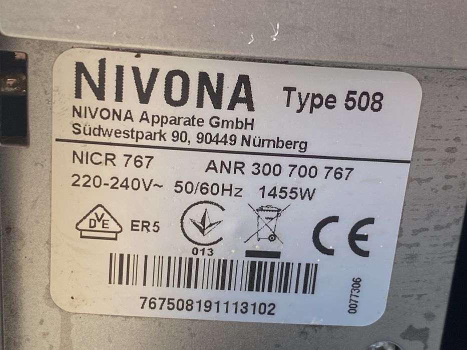 Ekspres do kawy NIVONA 767 Cafe Romatica
