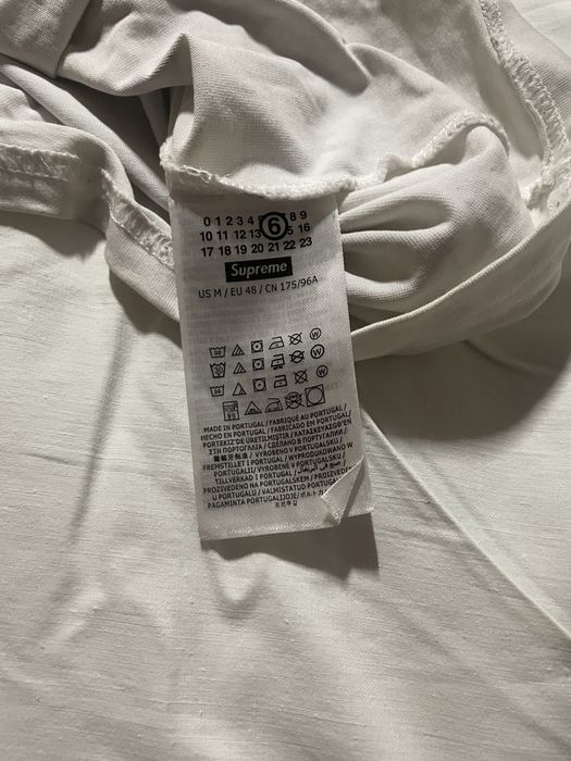 футболка supreme maison margiela