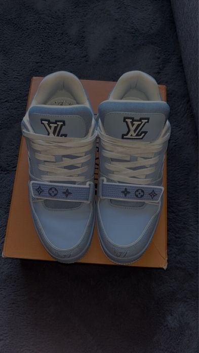 Buty Louis Vouitton Blue Niebieskie