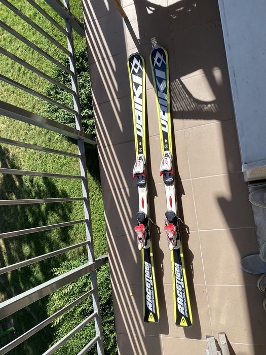 Völkl SL Racetiger 165cm Skis W/ Marker 16.0 Comp bindings