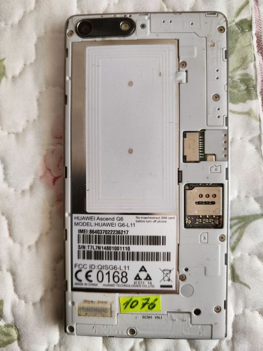 huawei g6-l11 1гб 8гб