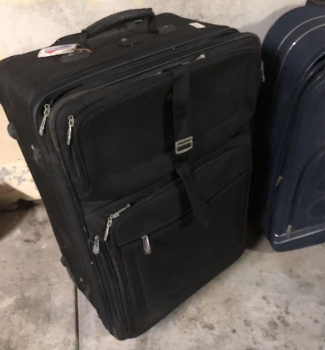 Lote 3 malas de viagem antigas
