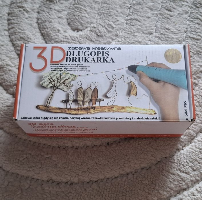 3D długopis + wkłady do niego