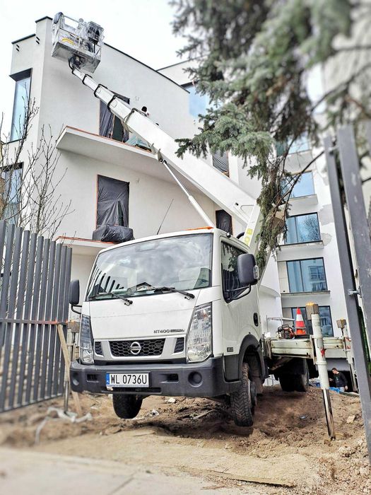 Podnośnik koszowy Kampinos i okolice  - wynajem 20,25,30,35,45m