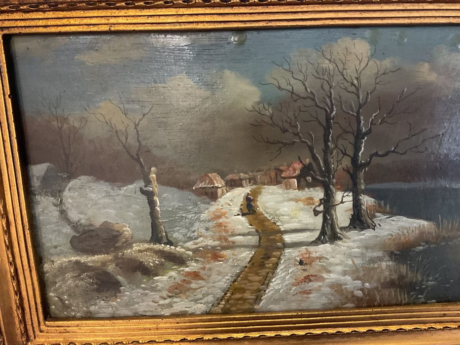 Pintura oleo on board assinada 58x38cm  anúncios abaixo