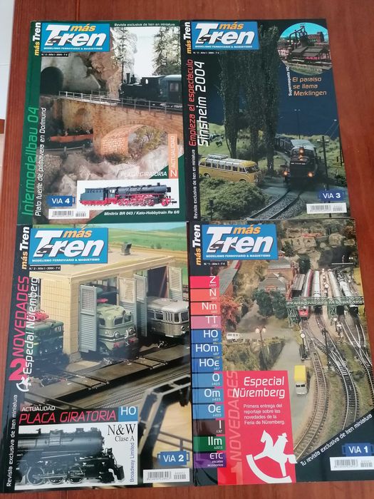 Revistas de modelismo ferroviário