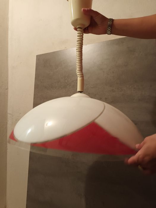 Lampa wisząca PRL