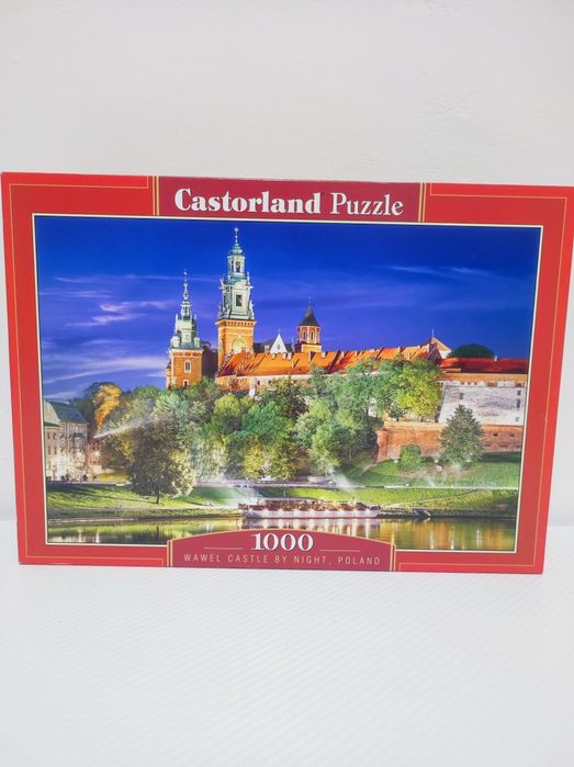 Puzzle 1000 Castorland Zamek na Wawelu nocą