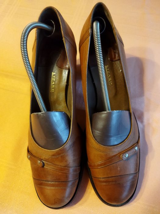 Piękne skórzane buty rozmiar 40