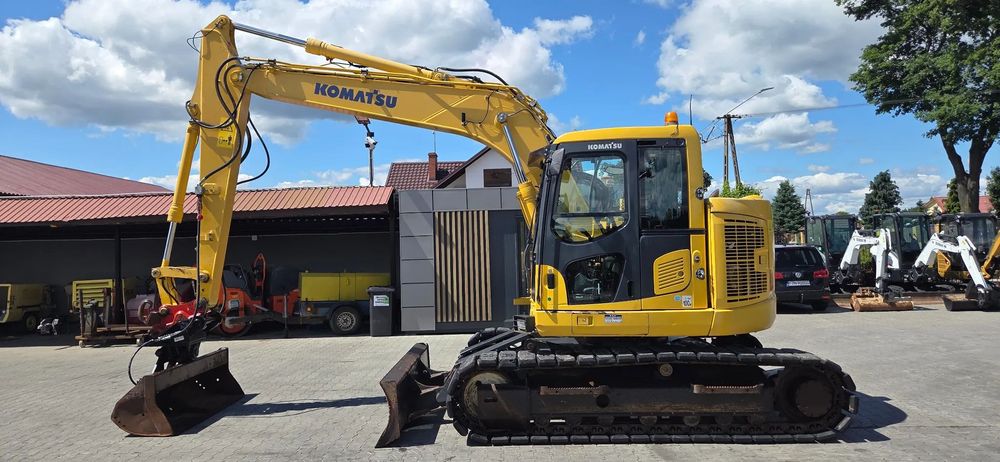 Komatsu <<Komatsu PC138US-10, 2014 rok, nakładki gumowe, pług, sprowadzona!>>  <<Komatsu PC138US-10, 2014 rok, nakładki gumowe, pług, sprowadzona!>>