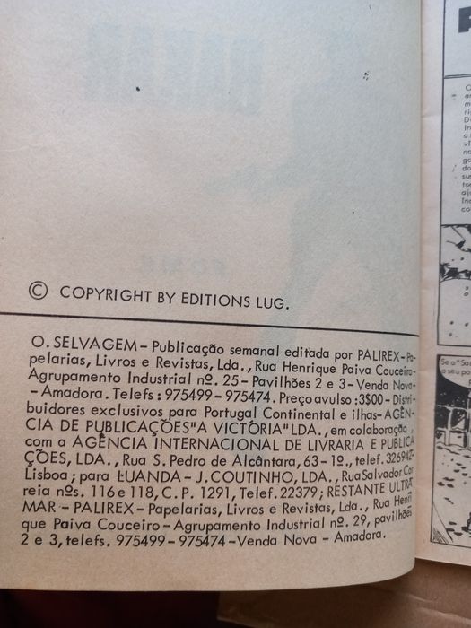 Revista da Coleção "Oeste Selvagem", Nº 63, (Ed. Palirex)