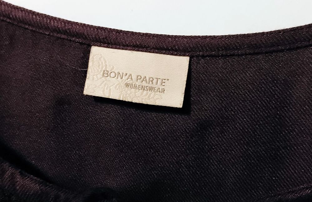 Fioletowa tunika Bon'a Parte Boho etno hippie orient bohema