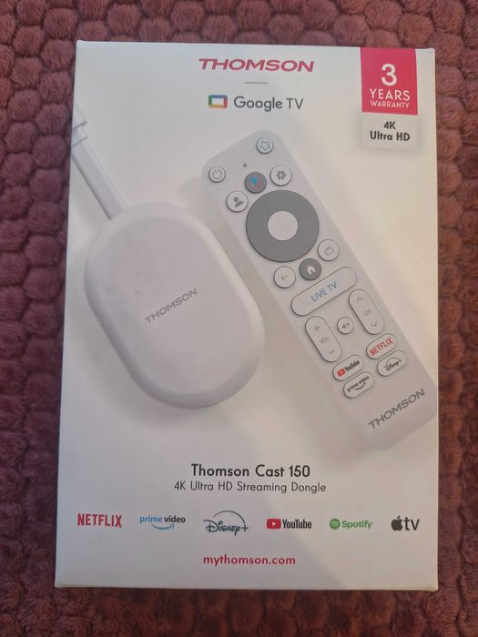 Thomson cast 150 google tv 4k android telewizja