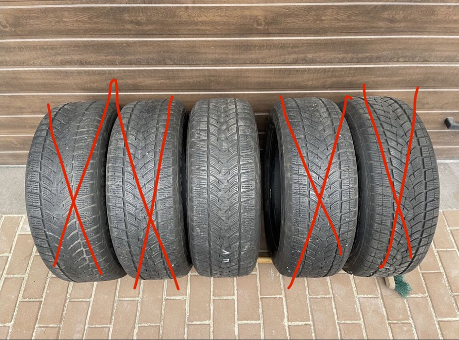 Зимові шини Goodyear Ultragrip ice Gen-1 suv 225/60 R17 103T резина