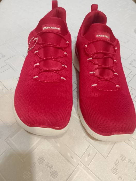 Buty sportowe czerwone Skechers rozmiar wkładki 26
