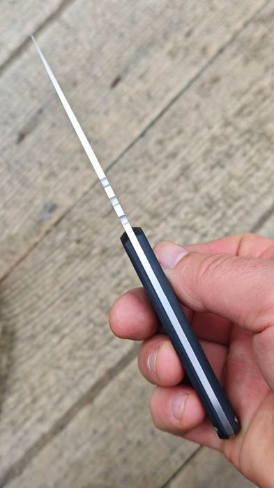 Cold Steel Secret Edge шийний ніж прихованого носіння з ножнами та ланцюжком на шию  
шийний ніж прихованого носіння