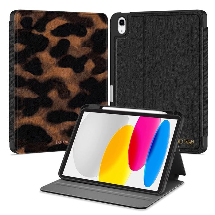 Etui do iPad 10.9" / 11" Tech-Protect Lamano – Pantera / Panterka (Panther)