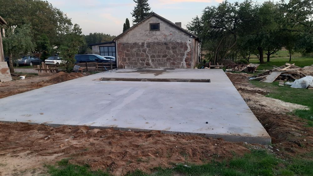 Wylewki betonowe I układanie kostki brukowej