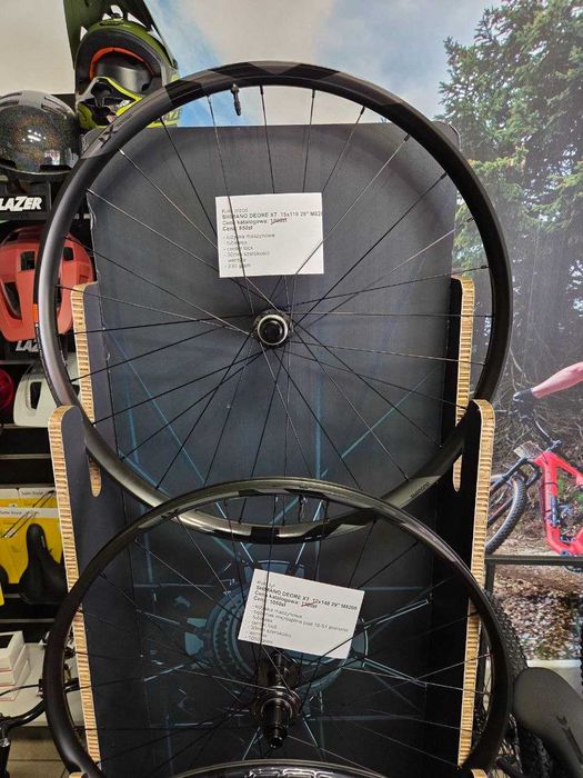 Koła do roweru MTB Shimano XT M8200 zestaw microspline 12, boost, tubeless nowe aluminiowe lekkie głośne 29"