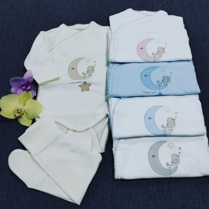 Mantas e conjunto de body+calça