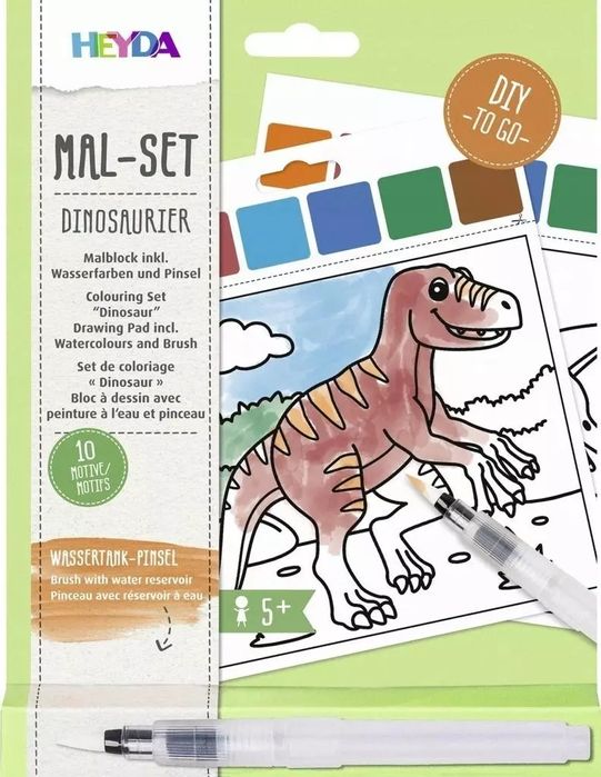Malowanka wodna - Dinozaury
