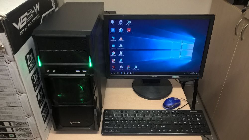 Lenovo-komputer do gierCore i5 x4 3,2 GHz,Ram 8GB,Grafa GEForce GTX2GB