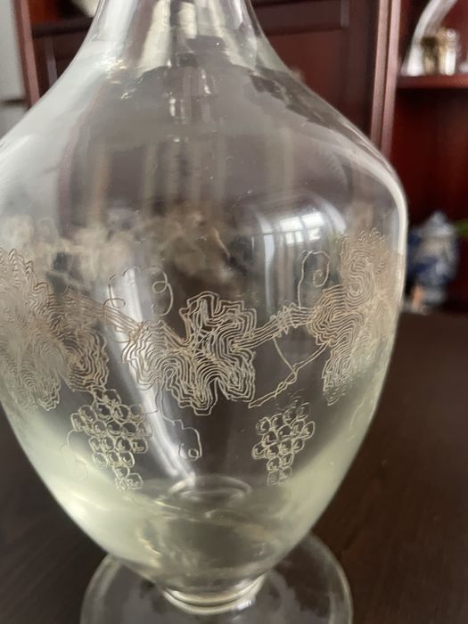 Conjunto garrafas vidro