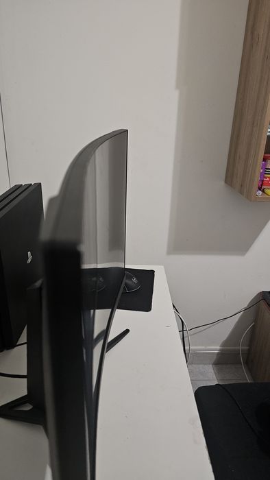 Ecrã gamer curvo