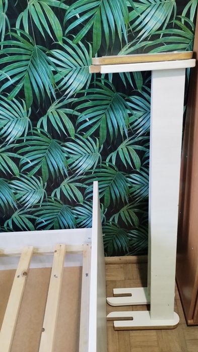 Łóżko dziecięce 160x80 cm z szufladą i bocznymi zabezpieczeniami