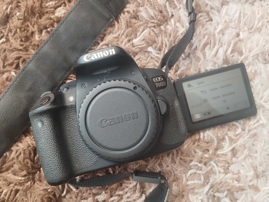 Canon 700d body używane