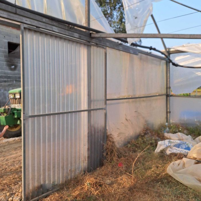 Estrutura metálica estufas usadas, em bom estado