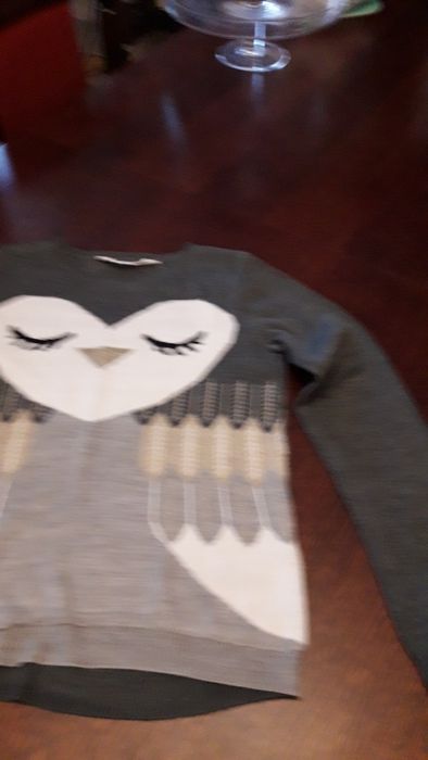 Bluzeczka z cienkiej dzianinki na 134/140