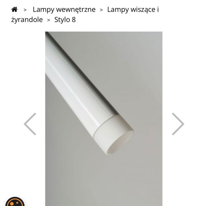 Nowa Lampa sufitowa Azzardo 8 biała