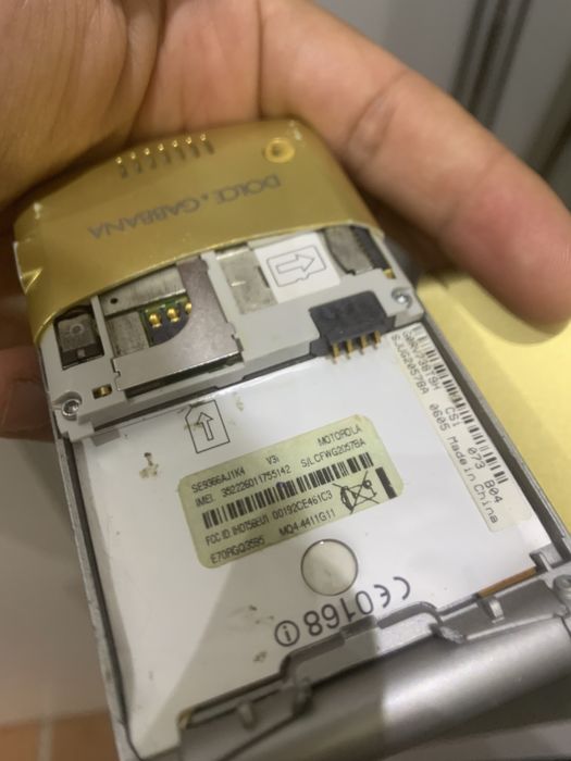 3 exeplares motorola “colecao”