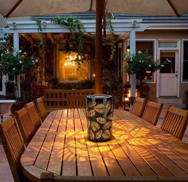 Lampion solarny ażurowy wiszący/ stojący