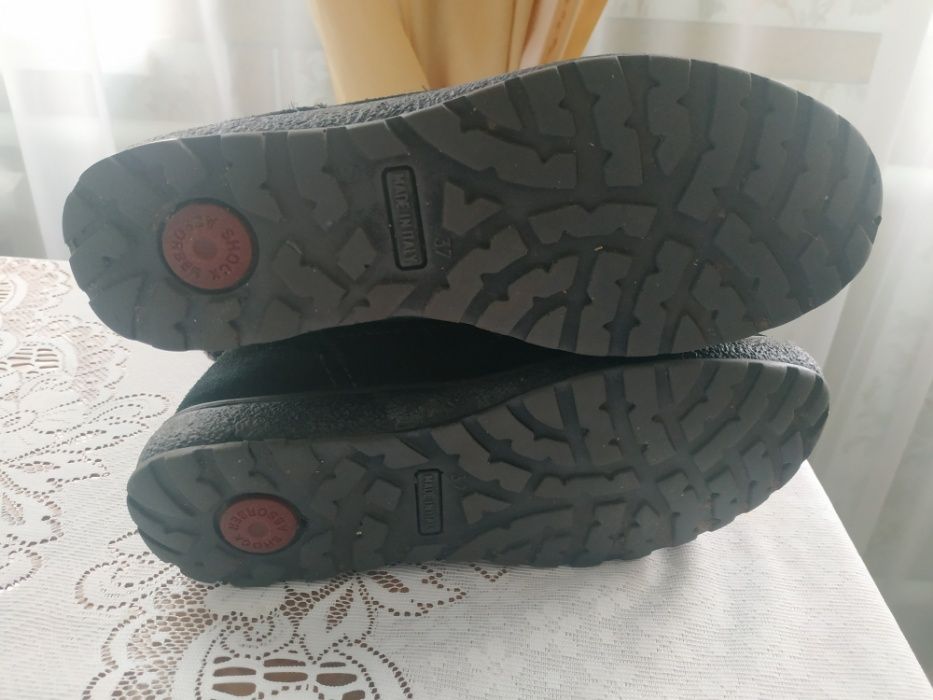 Сапоги женские зимние замшевые 37 размер