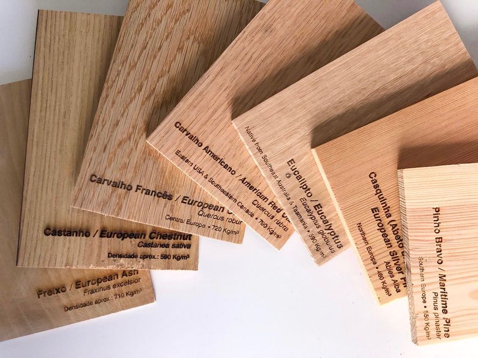 Amostras de madeira / Xiloteca