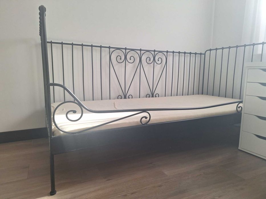 Łóżko metalowe Ikea Sultan Lade 210x95