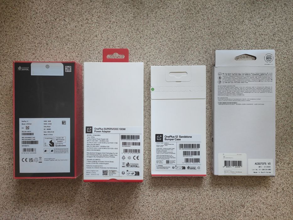 OnePlus 12 5G 16/512Gb Silky Black 120Hz EU. Гарантія